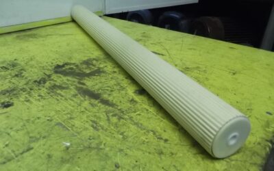 Alternative view of Förderbandrollen Transportrollen Kunststoff von unbekannt - Ø 65 x 830 mm