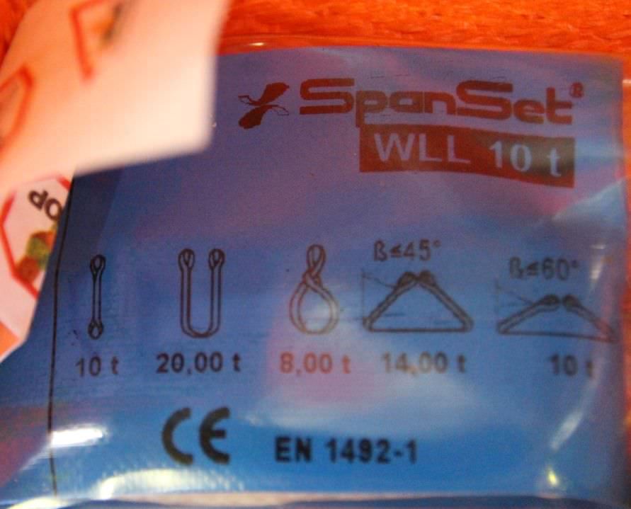 Hebeband 17,3 m von SpanSet - WLL 10 t – Bild 3