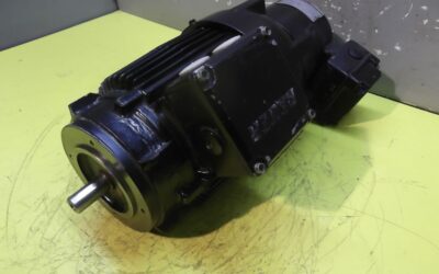 Elektromotor 0,063/0,4 kW 460/2840 U/min 415 V von Bauer - DNPFK8122/200-S