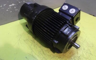 Alternative view of Elektromotor 0,063/0,4 kW 460/2840 U/min 415 V von Bauer - DNPFK8122/200-S