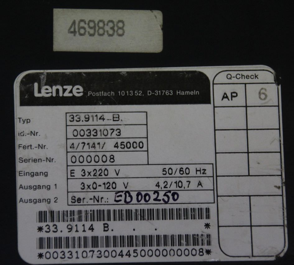 Frequenzumrichter 0,12 kW von Lenze - 33.9114 B – Bild 5