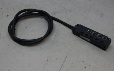 Sensor-Aktor Verteiler von Pulsotronic - SAI-4F-3P-M8L-5M-PUR