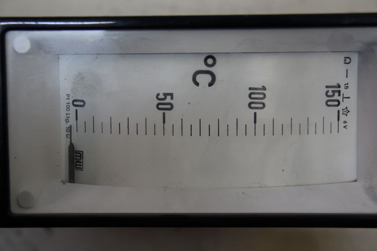 Einbaumessgerät Analog von MEW - Temperatur Meßgerät 0-150°C – Bild 5