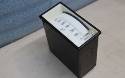 Einbaumessgerät Analog von AEG - Temperatur Meßgerät 0-600°C