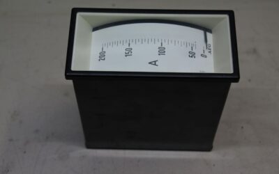 Alternative view of Einbaumessgerät Analog von AEG - Stromstärkemessgerät, Amperemeter 0-200A