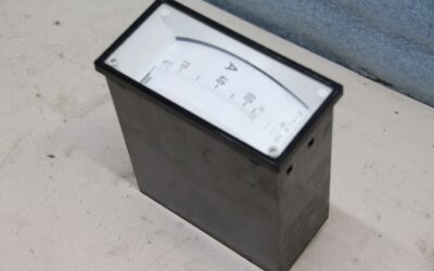 Einbaumessgerät Analog von MEW - Stromstärkemessgerät, Amperemeter 0-75A