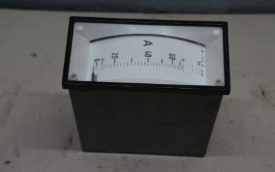 Alternative view of Einbaumessgerät Analog von MEW - Stromstärkemessgerät, Amperemeter 0-75A
