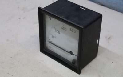 Einbaumessgerät Analog von H&B Elima - Spannungsmessgerät, Voltmeter 100-500V