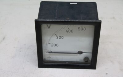 Alternative view of Einbaumessgerät Analog von H&B Elima - Spannungsmessgerät, Voltmeter 100-500V