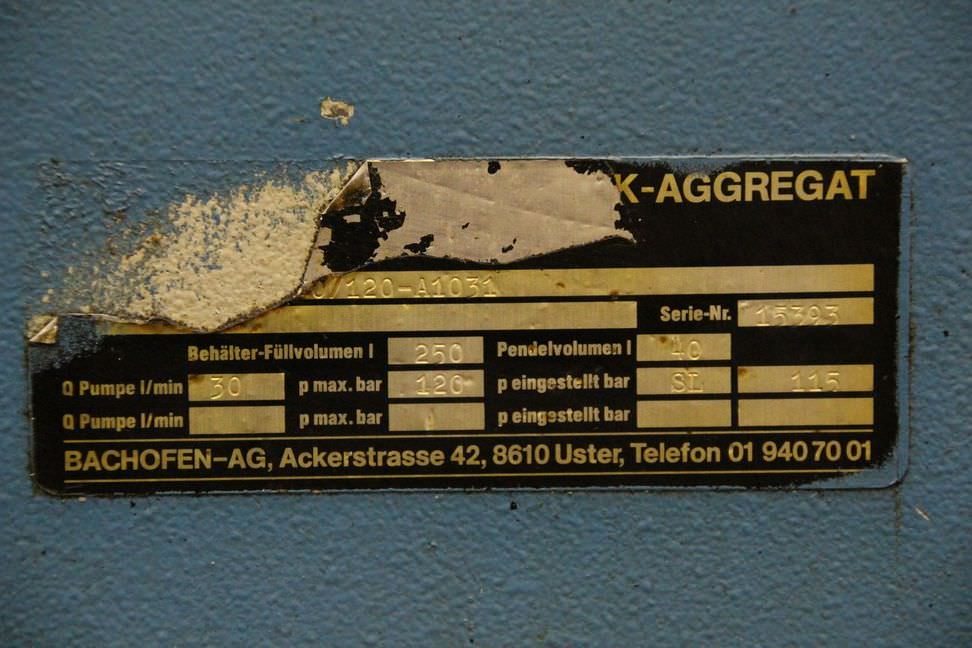 Hydraulikaggregat 120 bar von Bachofen - 30 l/min – Bild 4