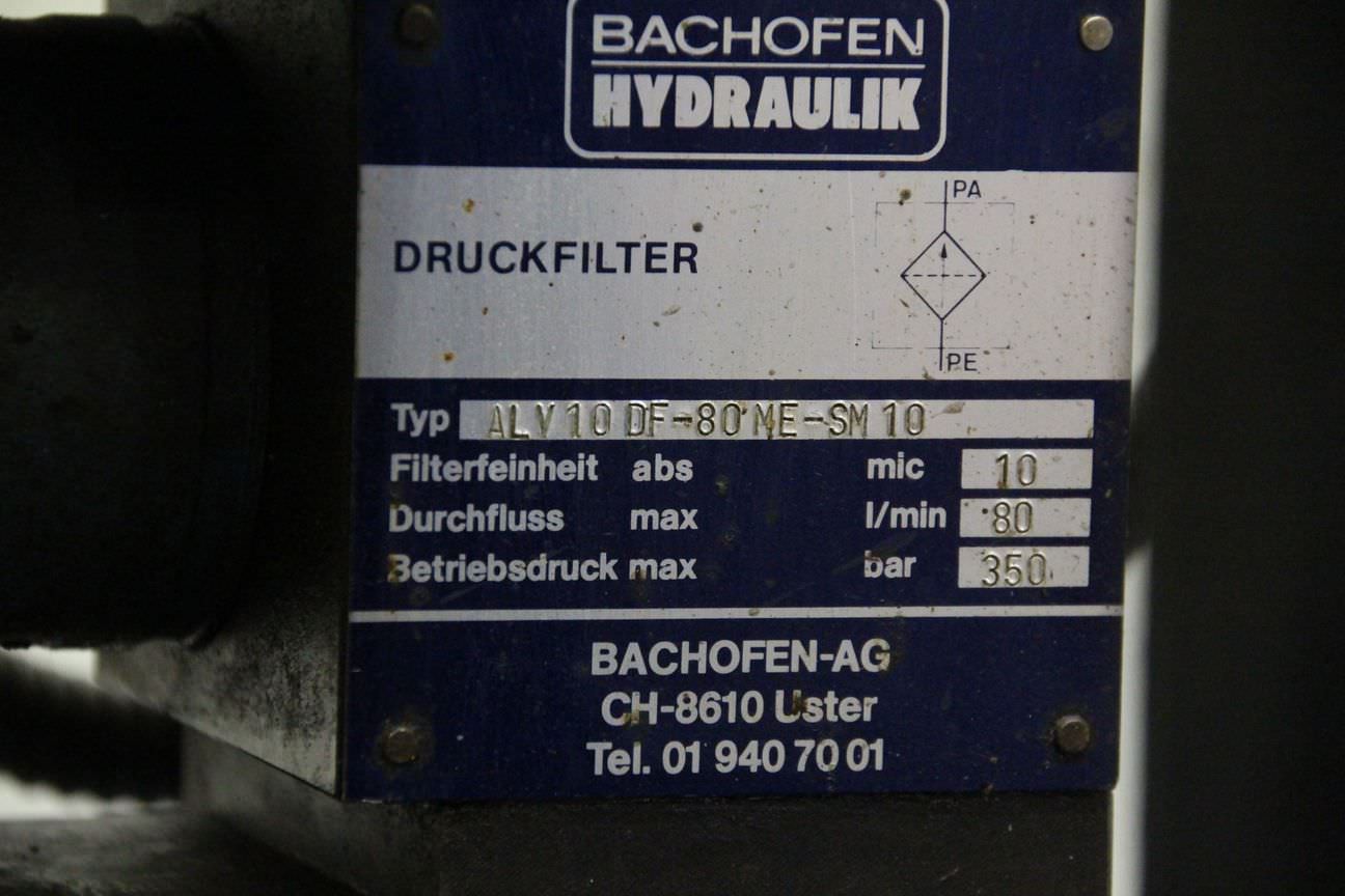 Hydraulikaggregat 120 bar von Bachofen - 30 l/min – Bild 5