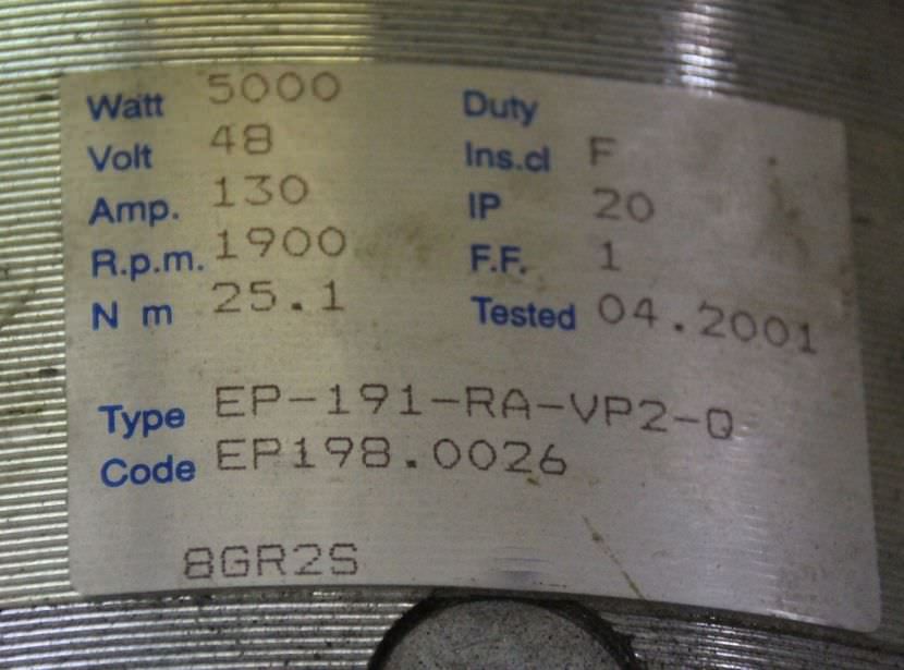 Hydraulikpumpe für Elektrostapler 48 V von GSL - EP-191-RA-VP2-Q – Bild 6