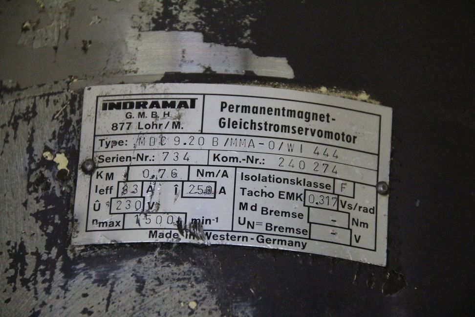 Permanent Magnet Motor von Indramat - MDC9.20B/MMA-0/WI444 – Bild 4