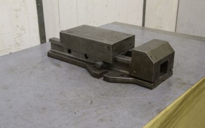 Alternative view of hydraulischer Maschinenschraubstock defekt von Unbekannt - Spannweite 340 mm