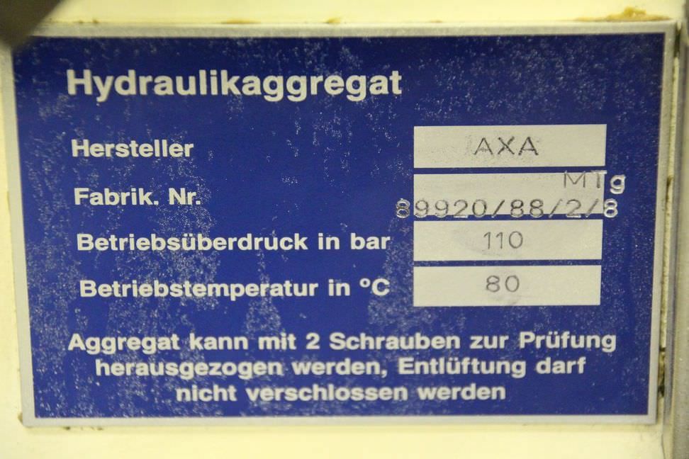 Hydraulikaggregat l/min 110 bar von AXA - VSC-0-M – Bild 7