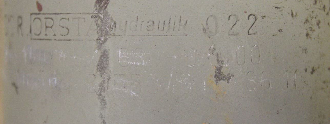 Hydraulikzylinder von ORSTA - Hub 620 mm – Bild 5