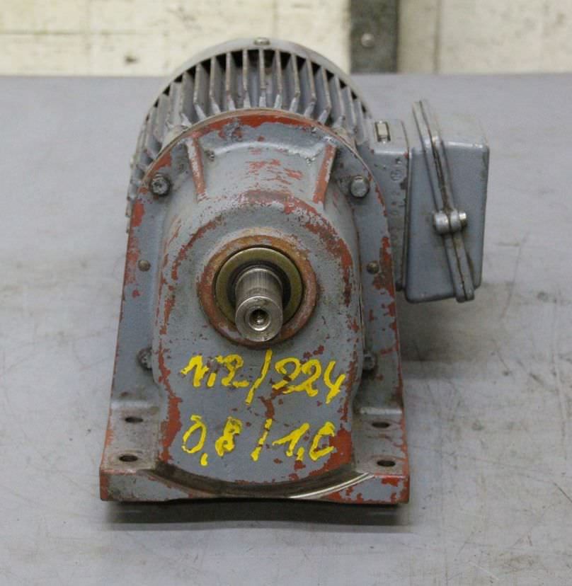 Getriebemotor 0,5/0,7 kW 112/224 U/min von Bauer - DKP8420V/200L – Bild 3