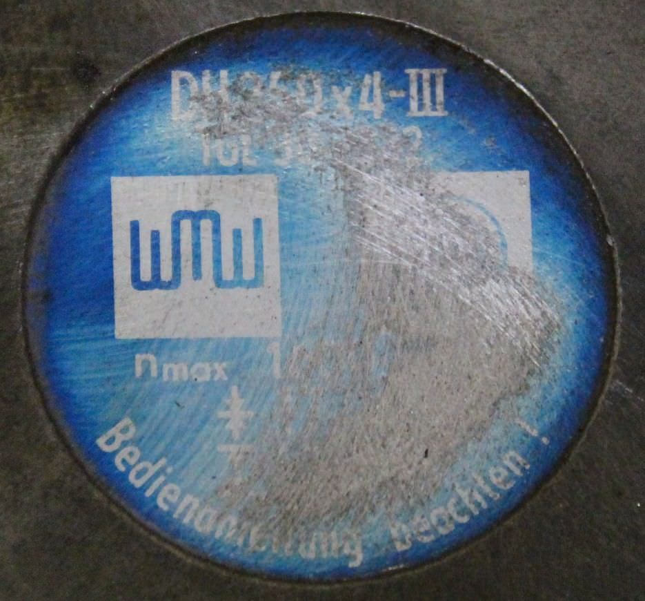 Vierbackenfutter von WMW Niles - Durchmesser 250 mm – Bild 10