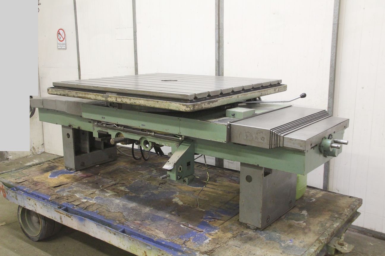 Aufspannplatte mit T Nut von WMW - 1405 x 1250 mm