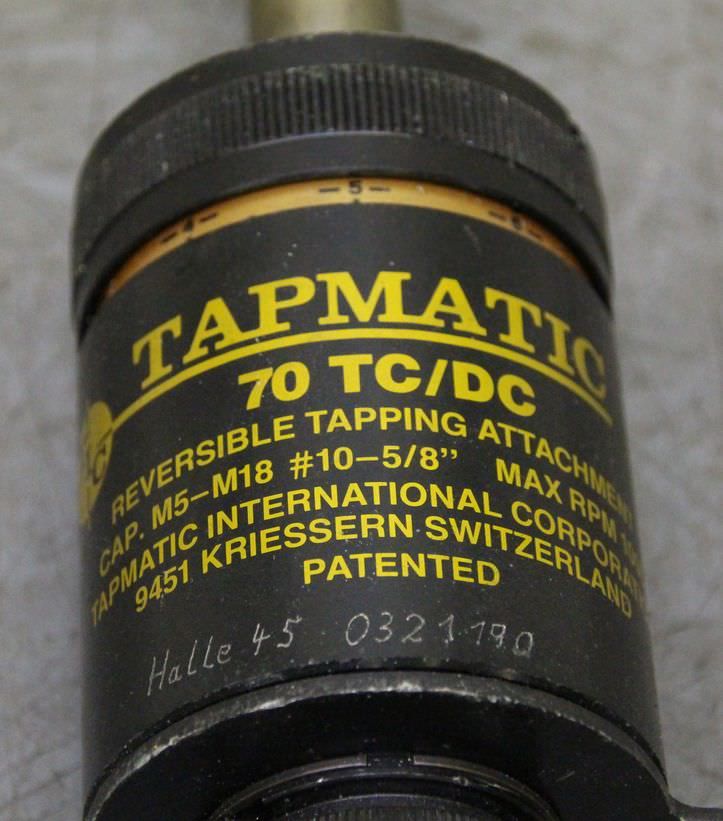 Gewindeschneidapparat M18 von Tapmatic - 70 TC/DC – Bild 3