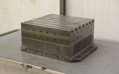 Aufspannwinkel mit T Nuten von Stahl - 560/445/H145 mm