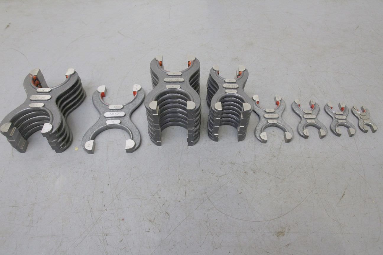 Rachenlehre 26 Stück von Friedehorst - 10-50 mm – Bild 2