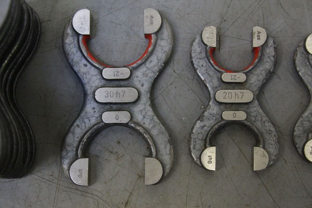 Rachenlehre 26 Stück von Friedehorst - 10-50 mm – Bild 5