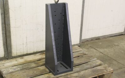 Alternative view of Aufspannwinkel von Stahl - 775/250/H245 mm