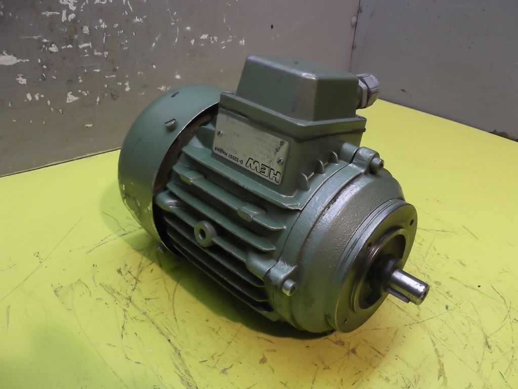 Elektromotor 1 kW 2700 U/min von HEW - RF71L/2/1 – Bild 2