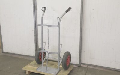 Gasflaschen-Transportwagen von Promat - verzinkte Ausführung