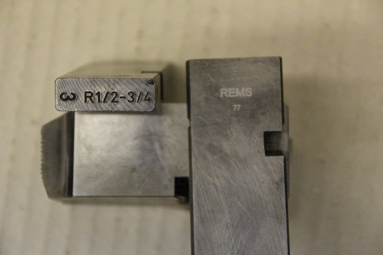 Gewindeschneidbacken 13 Satz von Rems - Whitworth Gewindeschneider – Bild 9