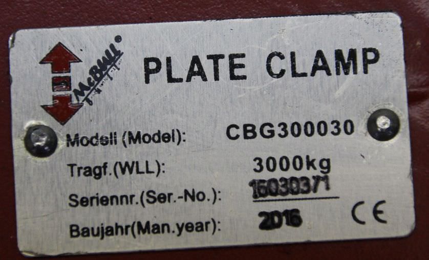 Blechklemme 0-30 mm von MC BMU - CBG300030 – Bild 5