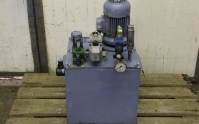 Alternative view of Hydraulikaggregat für Kraftspannfutter von Röhm - 1E1