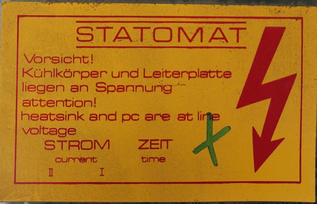 Statomat Bremsgerät von AER - B 54245020/v15 – Bild 5