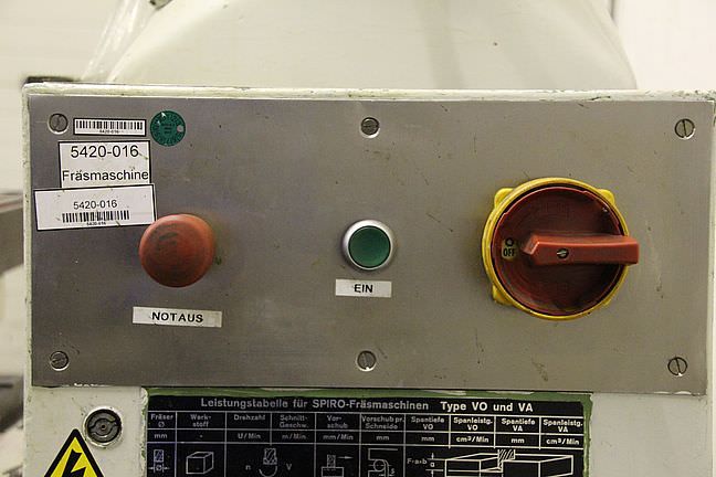 Modellbaufräsmaschine von SPIRO - VO – Bild 13