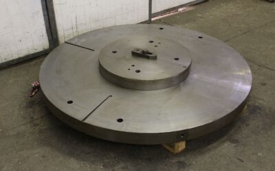 Alternative view of Aufspannplatte von Stahl - Durchmesser 1650 mm