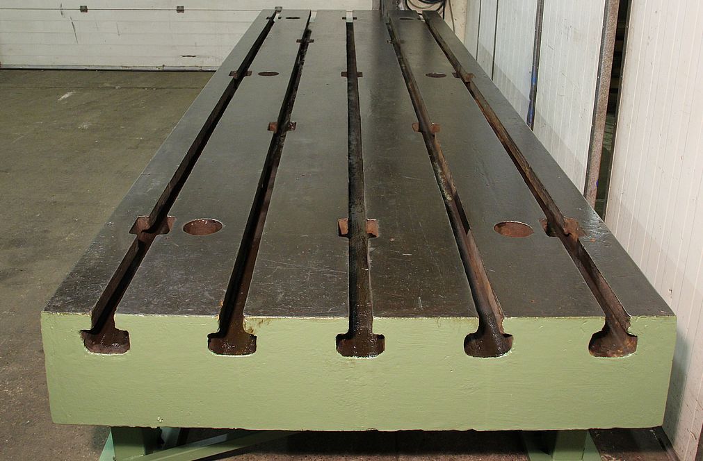 Aufspannplatte mit T Nut von unbekannt - 4930/1465/H860 mm – Bild 4