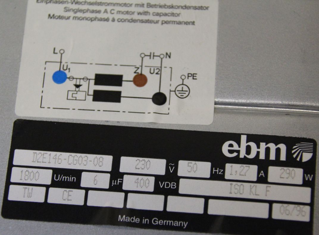 Druckgebläse von ebm - D2E146-CG03-08 – Bild 4