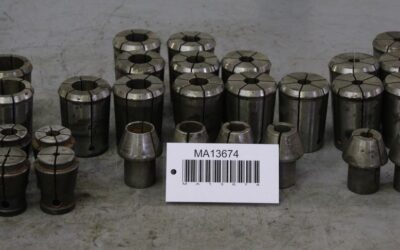 Spannzangenhülsen 32 Stück von Stahl - verschiedene Grössen