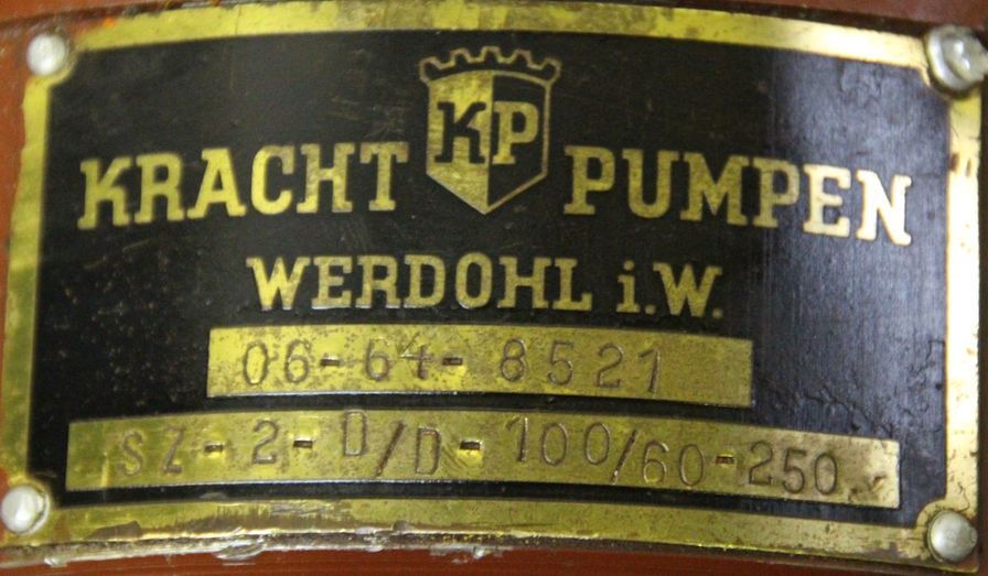 Hydraulikzylinder von Kracht - Hub 250 mm – Bild 6