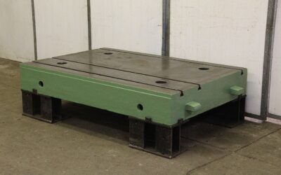 Aufspannplatte mit T Nut von unbekannt - 1970/1200/H520 mm