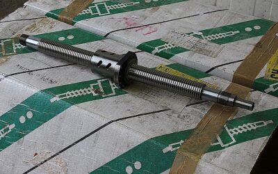 Kugelumlaufspindel mit Mutter von WARNER ELECTRIC - Gewindelänge 455