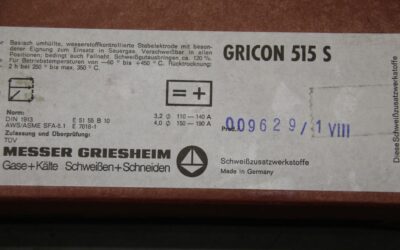 Stabelektroden Schweißelektroden 4,0 x 350 von Messer Griesheim - Gricon 515 S – Bild 4