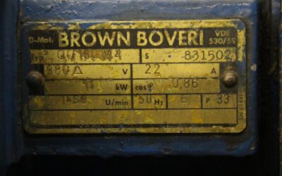 Elektromotor 11 kW 1450 U/min von BBC - QU160M4 – Bild 4