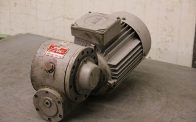 Getriebemotor 3 kW 141 U/min von ABM Baumüller - 21 D47/4 S2332