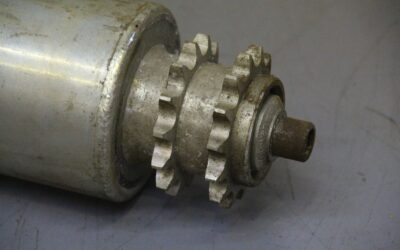 Alternative view of Förderbandrollen Transportrollen von unbekannt - Ø 76 x 570 mm