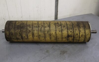 Alternative view of Umlenkrolle Förderband von unbekannt - Ø 195 x 735 mm