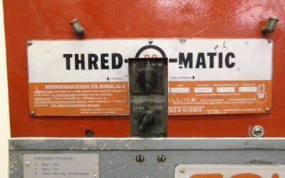 Gewindeschneidmaschine 2 Zoll von Collins - 22 A – Bild 6