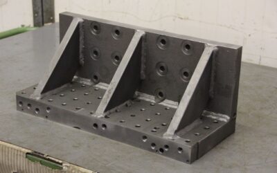 Aufspannwinkel von Stahl - 475/195/H195 mm