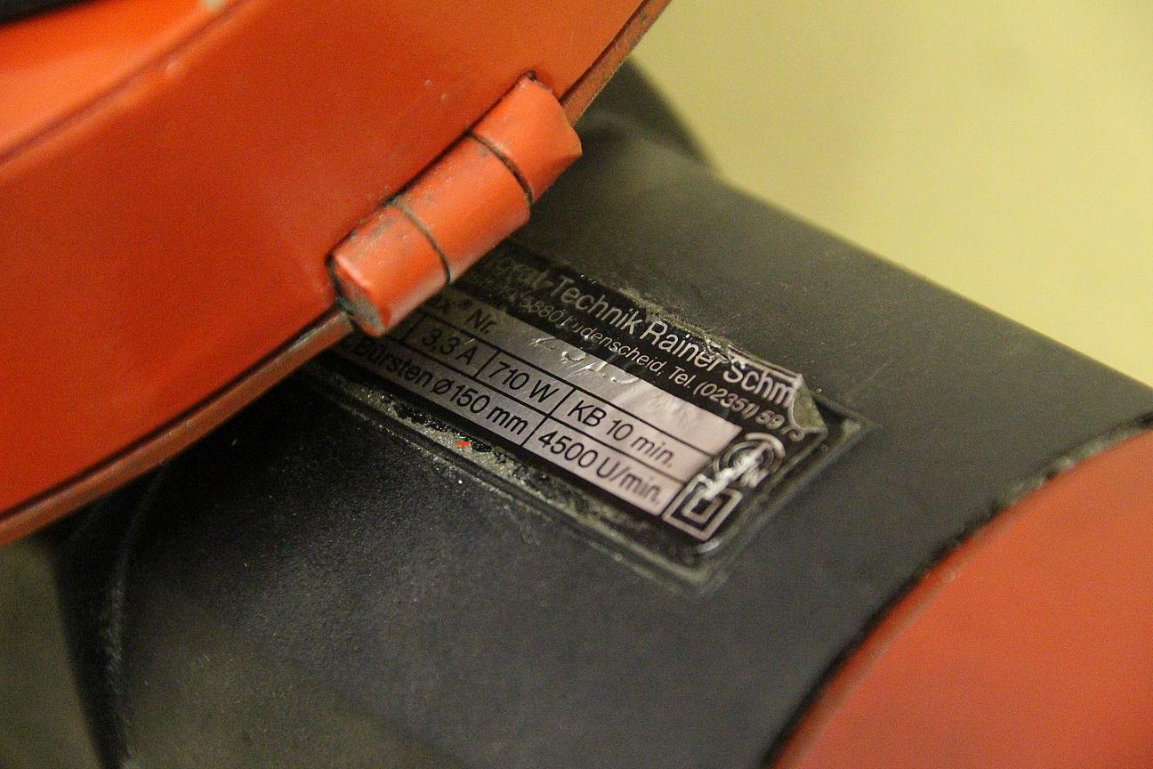 Bürstentgratmaschine von Rasamat - Bürste 150 mm – Bild 5